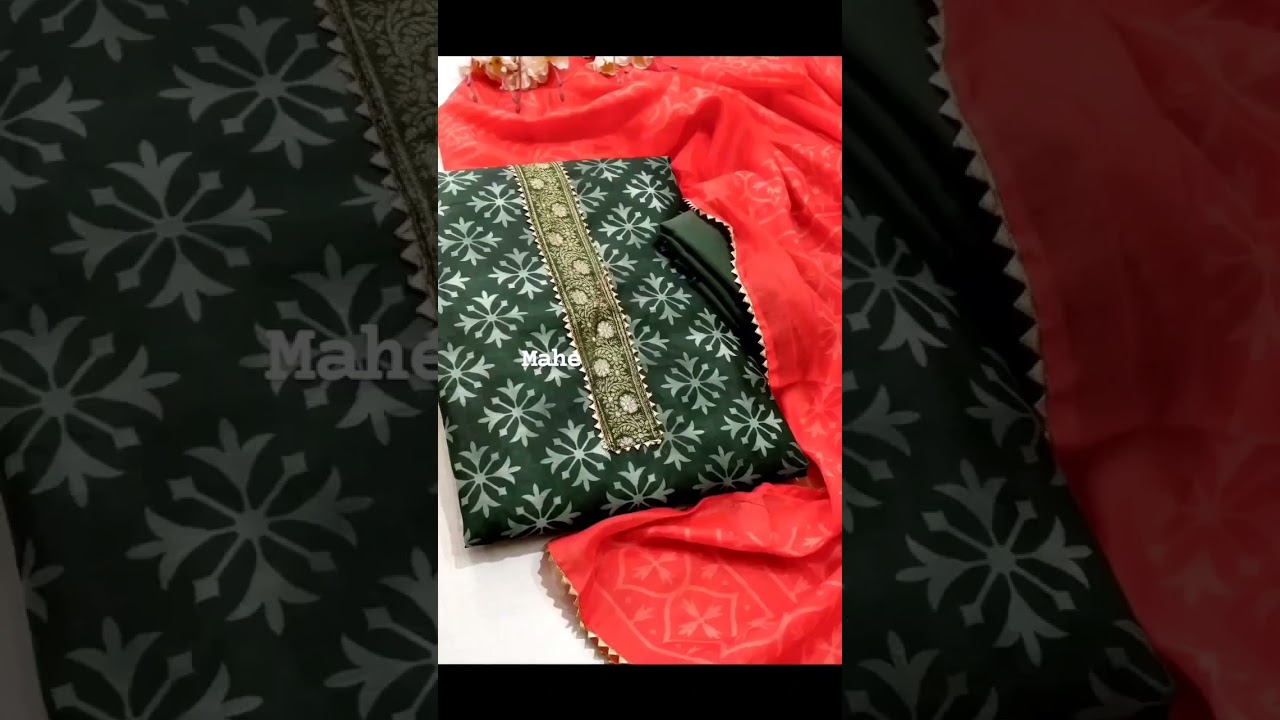 Maheshwari Silk churidar materials