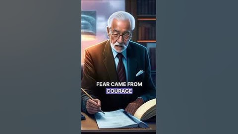 "Disorder Came from Order, Fear Came from Courage, Weakness Came from Strength - The life .