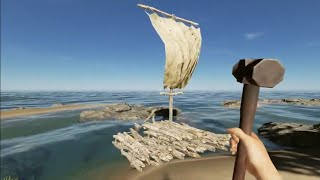 Stranded Deep Ps4 (How To Assemble Wooden Raft)