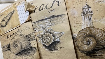 How to draw Seashells- quickie sketch
