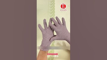 Unused base layer clothes can be converted into warm gloves