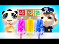 Ice Cream Challenge for Kids | Funny Cartoon for Kids | Dolly and Friends 3D