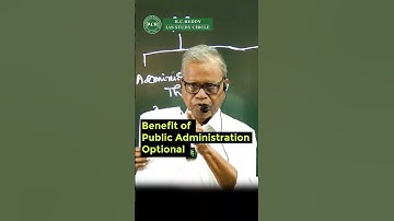 Benefit of Public Administration Optional|Prof.BJB.Krupadanam Sir|R.C.Reddy IAS Study Circle