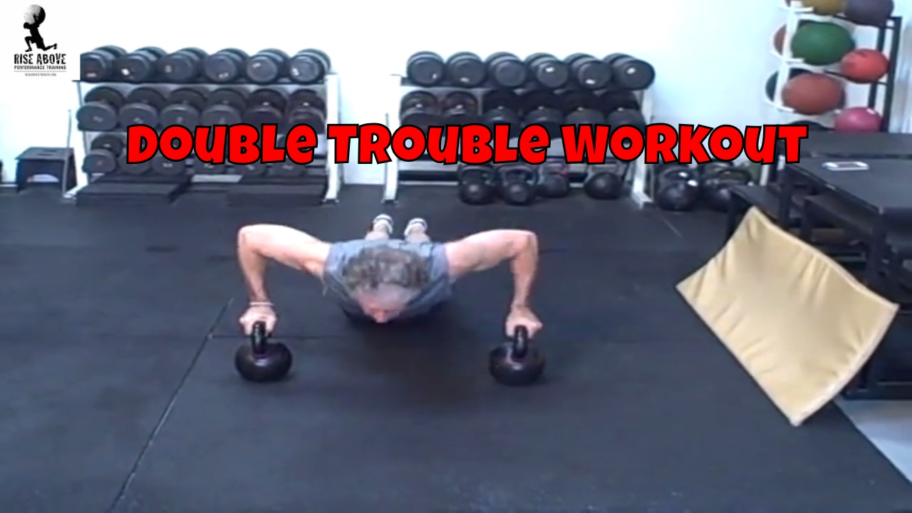 Aj's Double Trouble Kettlebell Complex core strength exercises