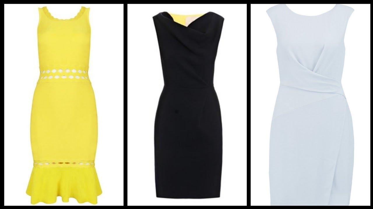 Dresses To Wear At Work// Stylish bodycon Dresses For Working Womens ...