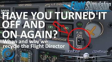 WHEN and WHY do we RECYCLE the FLIGHT DIRECTORS? | Real 737 Pilot