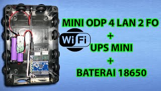 MINI ODP 4 LAN 2 FO + UPS MINI