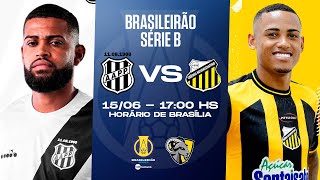 Thumbnail for PONTE PRETA X NOVORIZONTINO | BRASILEIRÃO SÉRIE B 2024 | AO VIVO E COM IMAGENS | 15.06 17H
