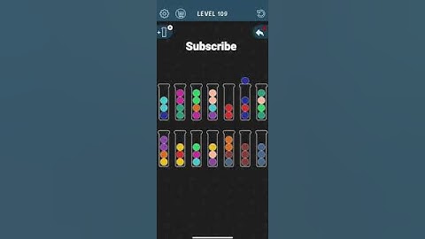 sorter It puzzle level 109 #shortsvideo