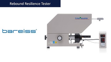 Rebound Resilience Tester l Rubber Tester l Testing Instrument