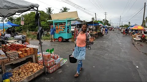 PLAISANCE MARKET #BERBICE GUYANA TOUR VISITING FRI...