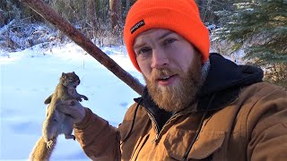 Tales of a Trapline Ep. 3 - We've Got Wolves + Squirrel Dinner