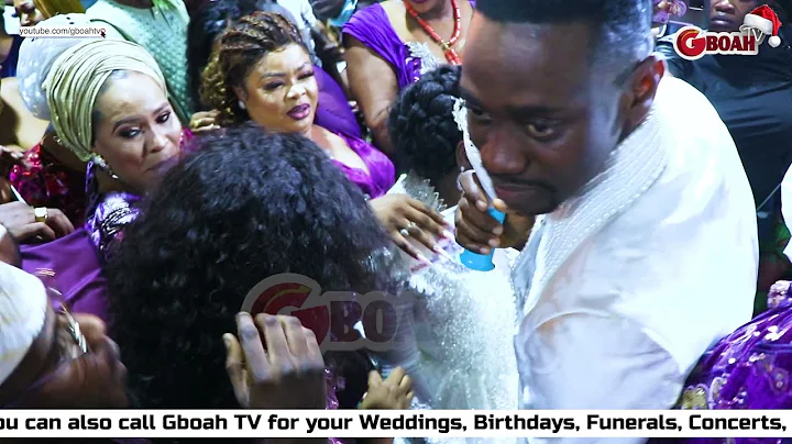 Faithia Balogun,Muyiwa Ademola,Ibrahim Shatta,Flakky Ididowo Dance And Spray Lateef Adedimeji & Wife