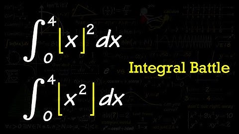 Integral Battle! With Floor Functions