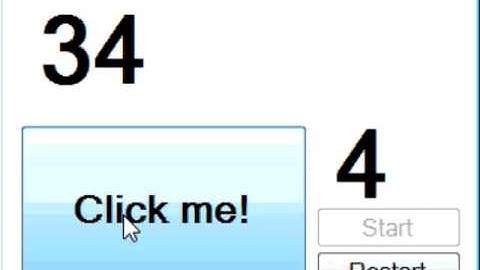 Visual Basic 2008 - Click Game