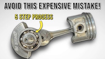 The Correct Way To Install Engine Bearings - The 5 Step Method!