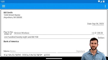 Getting started with Check Writer - Android