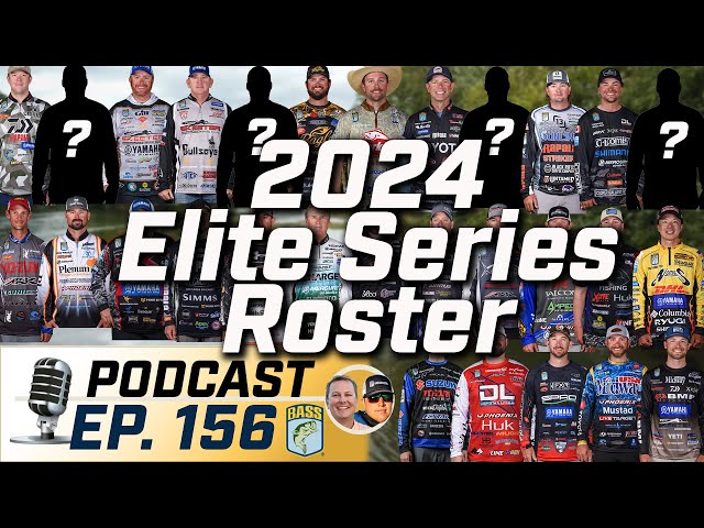2024 Elite Series Roster is Complete! (Ep. 156 Bassmaster Podcast) 