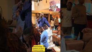 BIRTHDAY PRAYER: Dunsin OYEKAN and team praying for birthday celebrant in their midst #dunsinoyekan