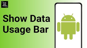 How to See Data Uses in Notification Bar on Samsung ?