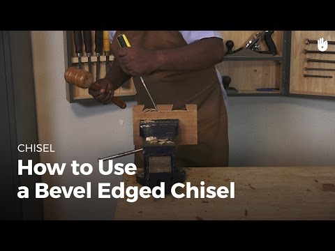 How to Use a Bevel Edged Chisel | Woodworking