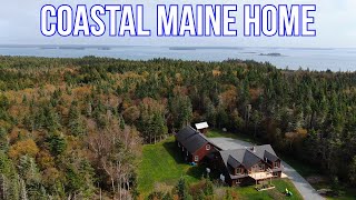 SOLD | Stunning Coastal Home on 29± Acres Abutting Conservation | Maine Real Estate