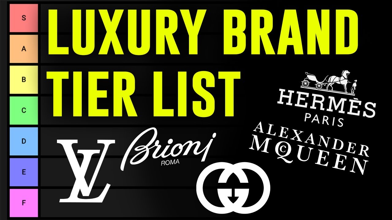 luxury brand tier list｜TikTok Search
