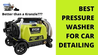 REVIEW of NEW 1900 PSI RYOBI PRESSURE WASHER | Best Pressure Washers for Car Detailing