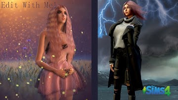 Editing Sims 4 Screenshots!