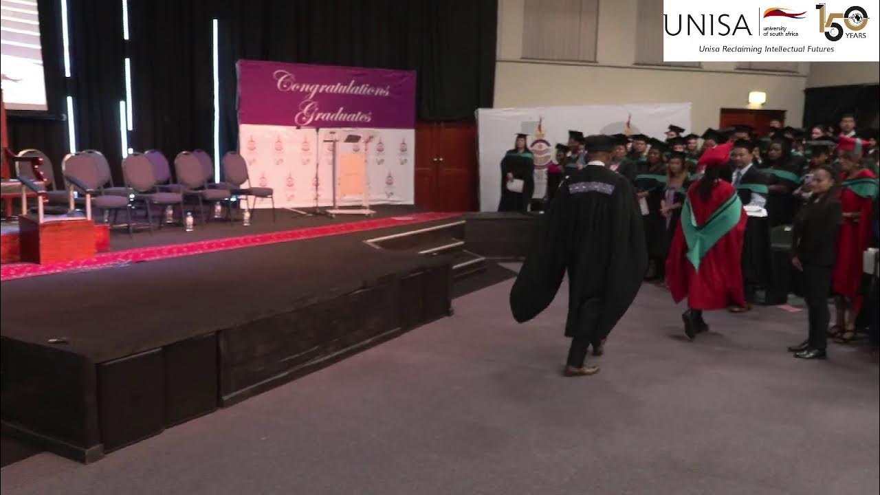 Unisa Autum Graduation Ceremony 23 May 2023 (10h00 Ceremony) YouTube