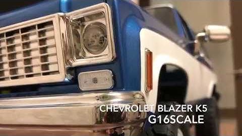 Rc scale studio 4x4 RC Rc4WD Chevrolet Blazer K5