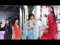 Traditional Chinese Hanfu Costume On TikTok China/Douyin 抖音汉服