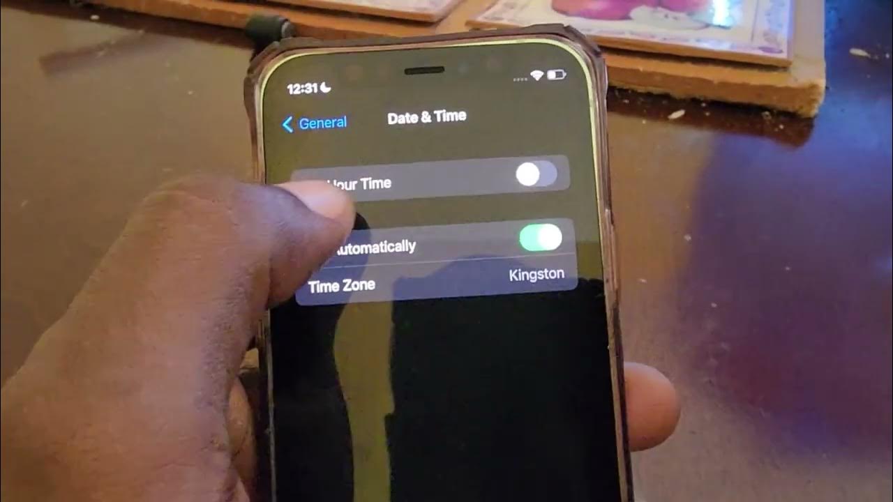 How to Set Time and Date iPhone 12 Mini YouTube