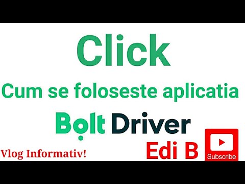 Cum se foloseste aplicatia Bolt?! Training aplicatie Bolt. #ridesharing #bolt #edib #training