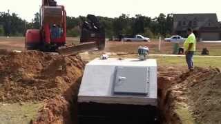 Oklahoma Tornado Shelter Installation