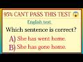95% Fail This Grammar Test 😱 | English MCQs Challenge