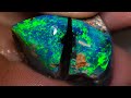 See the uncut gem opals from the last LIVE