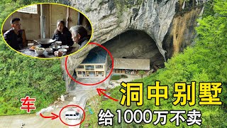 a household making alcohol living in the maintain cave Travel Video