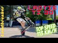 Laotie ti30 landbreaker 5600w  tuning  top speed test  insta 360 one rs  57k