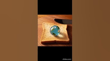 Spreading Earth Like Jam on Toast 🌍🍞 #asmr #satisfying #relaxing #relax