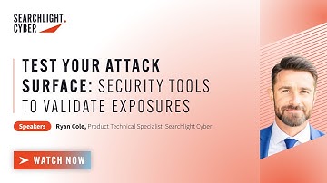 Test Your Attack Surface: Security Tools to Validate Exposures