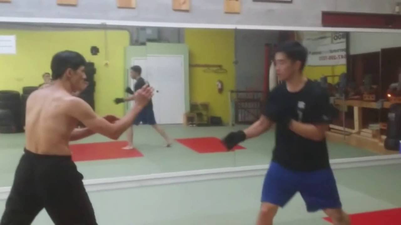 Bamboo Kung Fu martial arts-sparring applications drills