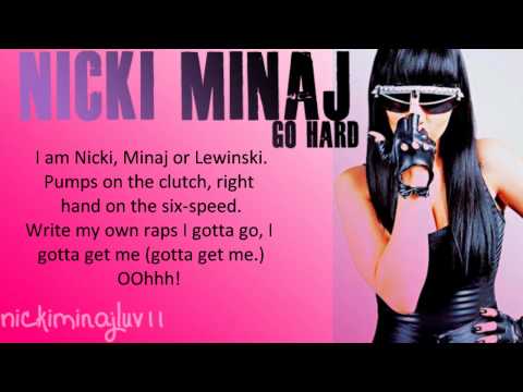 Nicki Minaj - Go Hard Lyrics