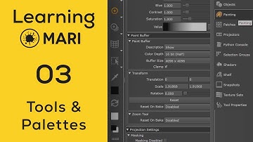 Mari for Beginners - 03: Tools and the Palettes
