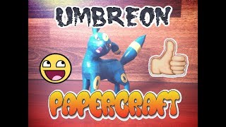 Como Hacer Un Umbreon De Papel/ Nueva Versión / Pokemon Papercraft Como Hacer Un Umbreon De Papel/ Nueva Versión / Pokemon Papercraft