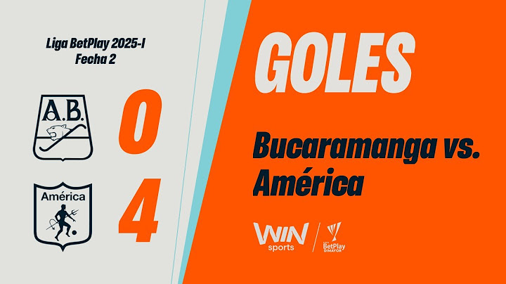 Bucaramanga vs. América (goles) | Liga BetPlay Dimayor 2025-I | Fecha 2