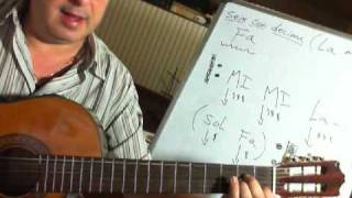 seis con decima La menor, guitarra.wmv chords