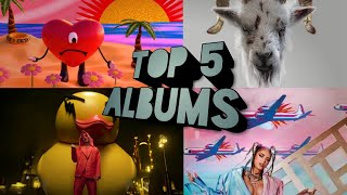 Top 5 latin albums ( Latin Hits )