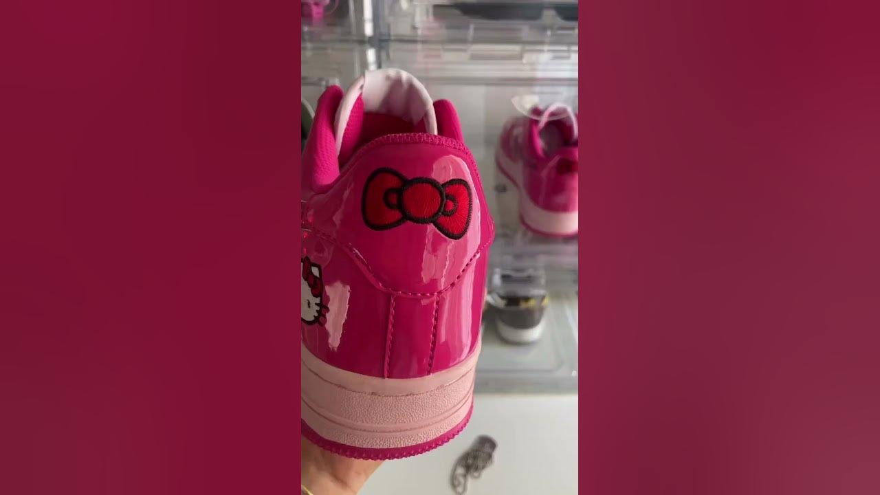 Bapesta Hello Kitty YouTube