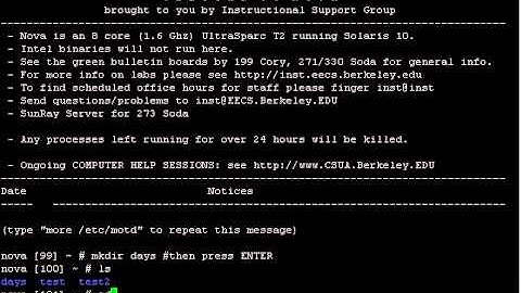 CS61A: Make a Folder, Navigate Between Folders